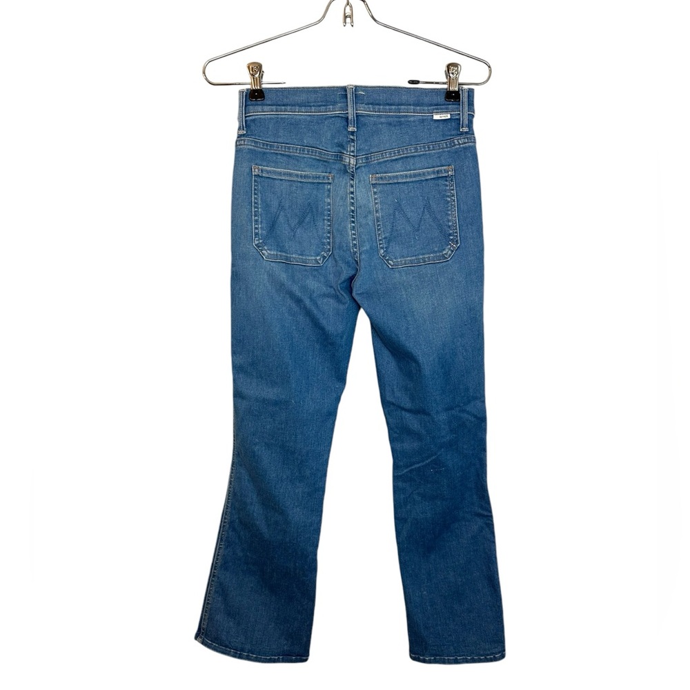 MOTHER Light Blue Cropped Ankle Jeans - Picture 7 of 11